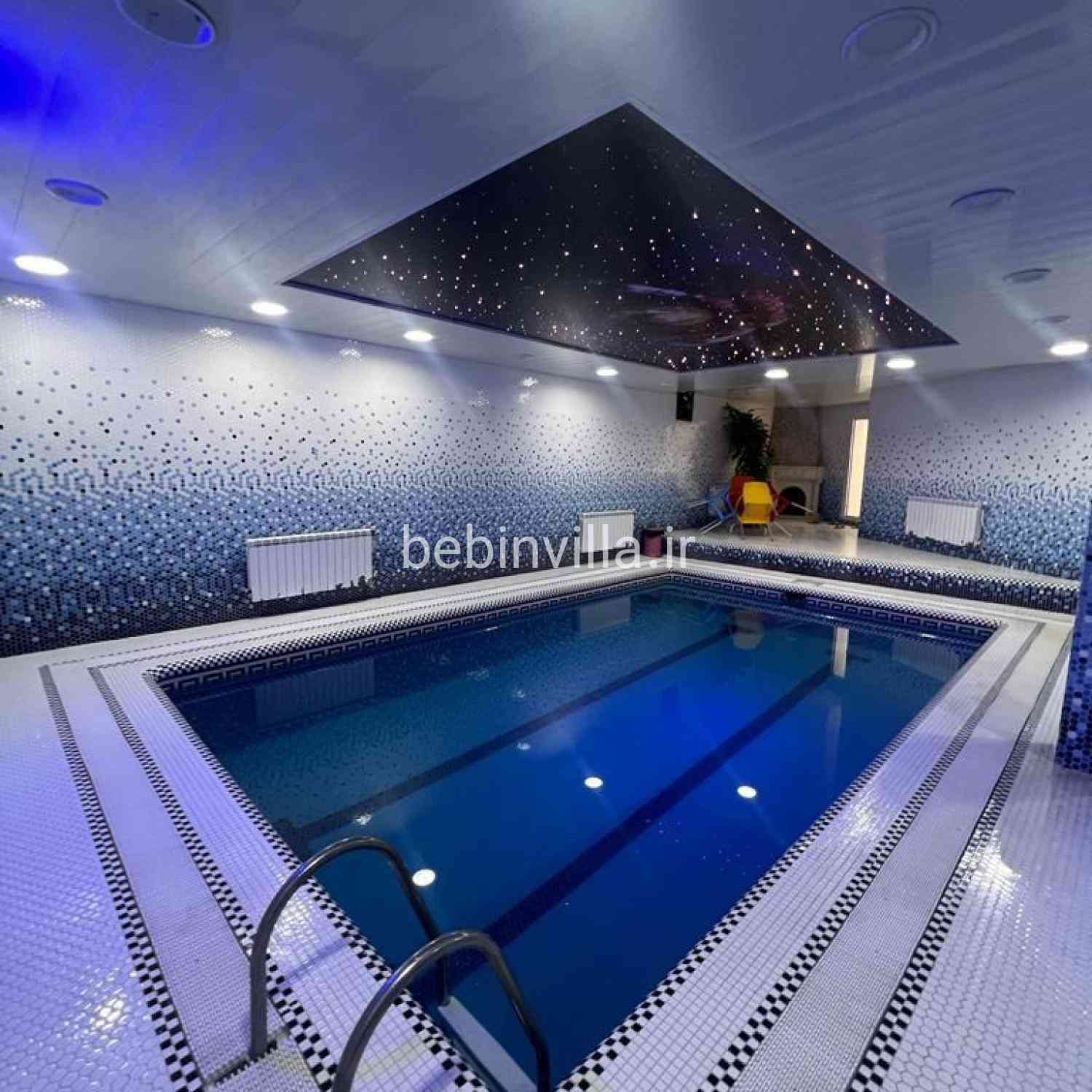 ویلا با استخر سرپوشیده در چالوس