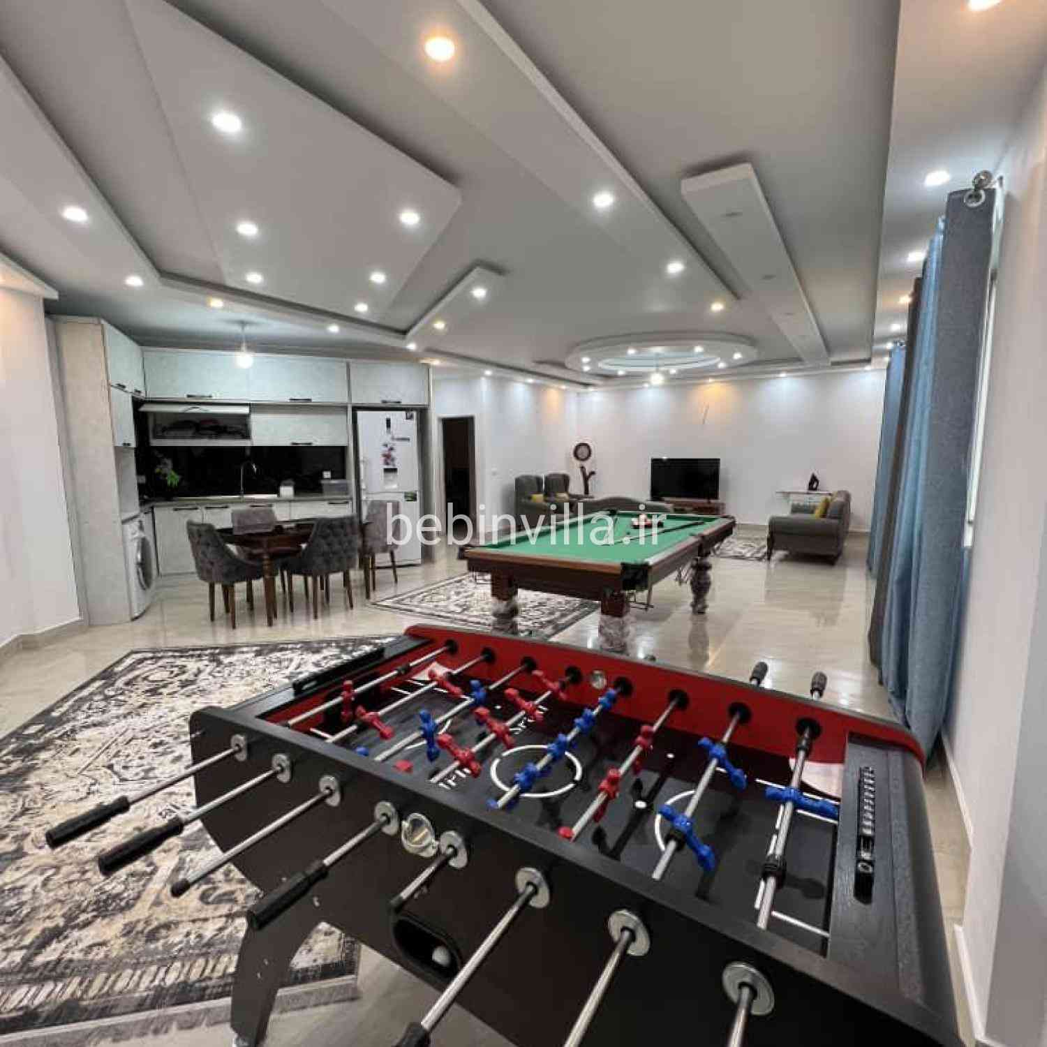 ویلا با استخر سرپوشیده در چالوس