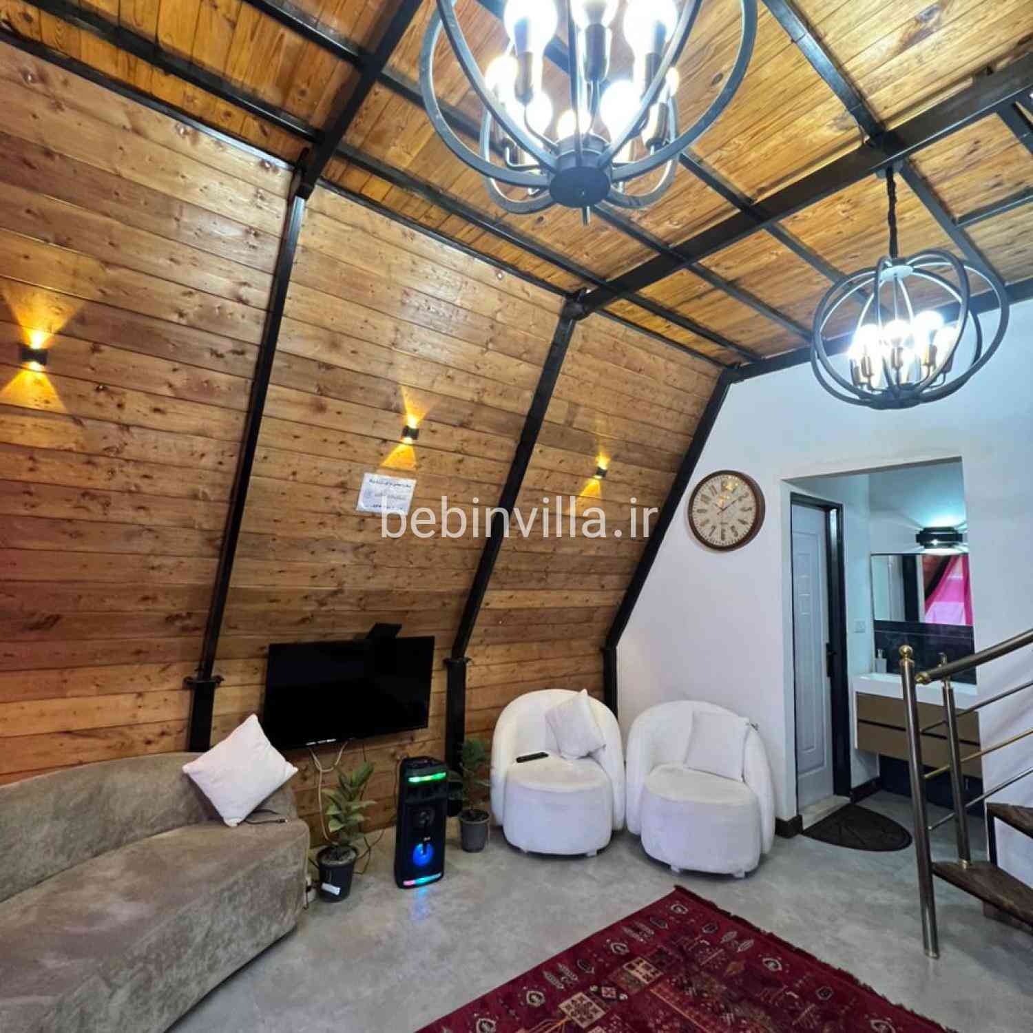 کلبه سویسی دوخواب