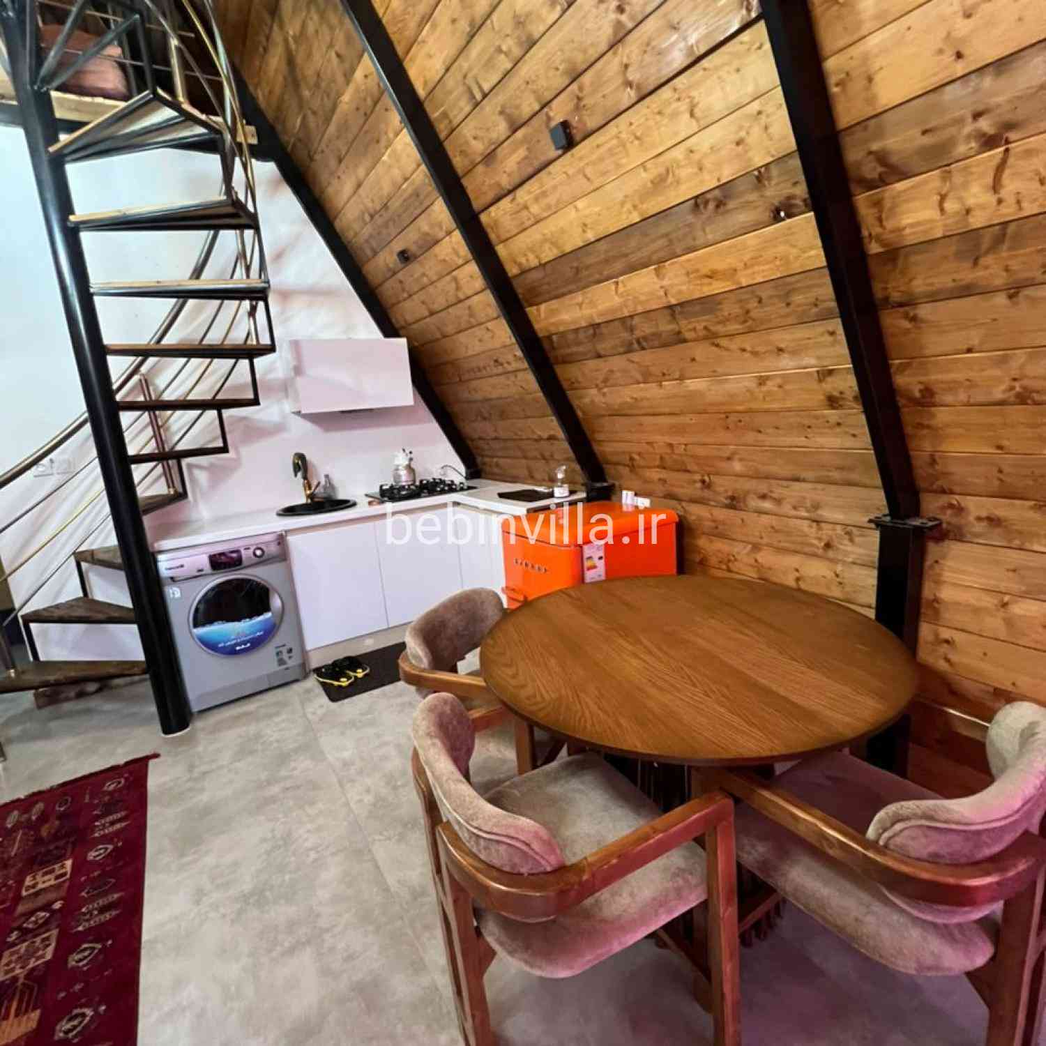 کلبه سویسی دوخواب