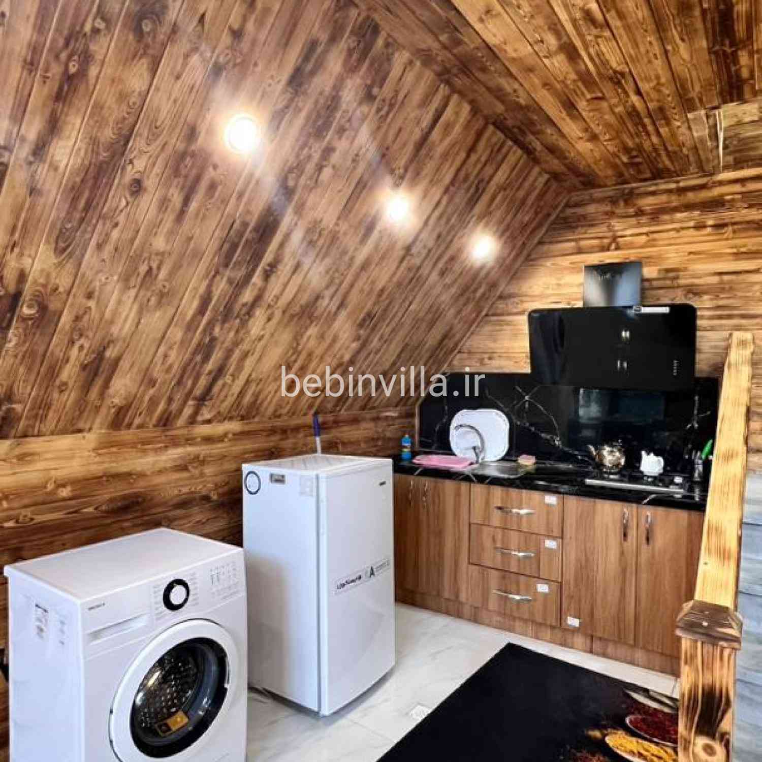 کلبه دوخواب نزدیک ساحل